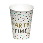8 Partybecher - Party Time -  ca. 210 ml - Bild 1