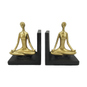 Buchstützen - Yogafiguren - ca. 15 x 10,5 x 19,5 cm - 2 Stück - Bild 1