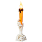 LED Kerze in Skeletthand - ca. 6 x 21 cm - 1 Stück - Bild 1