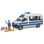 BRUDER - 02683 - MB Sprinter Polizei Einsatzfahrzeug - Licht und Sound - mit Polizist - Bild 1
