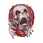Deko-Aufkleber Totenkopf - Bild 1