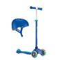 Globber - Scooter Primo Plus Lights - inkl. Helm - blau - Bild 1