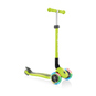 Globber - Kinderroller - klappbar - mit LED Leuchtrollen - grün - Bild 1