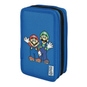 Super Mario - Federmäppchen mit 3 Fächern - 30-teilig - Bild 1