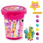 Magic Slime - Metallic-Effekt-Schleim mit Sammelfigur Einhorn - verschiedene Farben - 1 Stück - Bild 1
