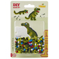 Hama Bügelperlen - Dino und Echse - ca. 450 Perlen - Bild 1