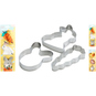 3 Ausstechformen - Ostern - ca. 5 x 7 x 2 cm - 1 Set - Bild 1