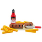 Kaufladenzubehör - Bratwurst mit Pommes Ketchup - Bild 1