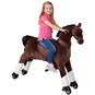 Besttoy - Plüschpferd zum Reiten mit Rollen - ca. 95 cm - Bild 1