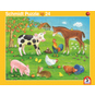Rahmenpuzzle - Kuschelige Tierfreunde und Tierkinder - 2er Set - Bild 1