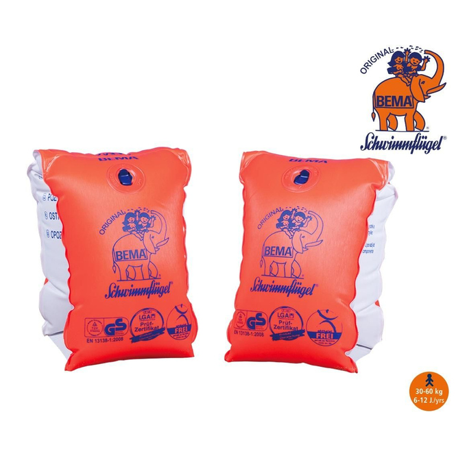 BEMA® Schwimmflügel - Gr.1, 30-60 kg - orange
