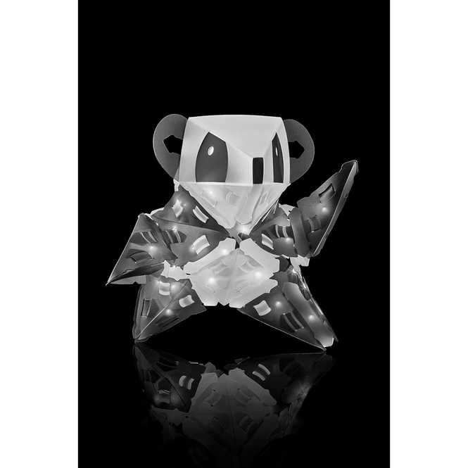 CREATTO - Panda - 3D Puzzle mit LED-Lichtern
