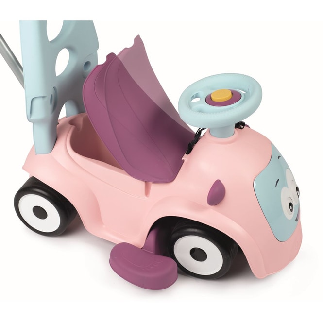 Smoby - 3-in-1 Rutschfahrzeug Maestro Balade - rosa