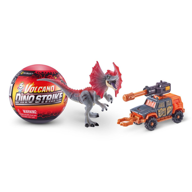 5 Surprise - Dino Strike Volcano Serie 4 - 1 Stück