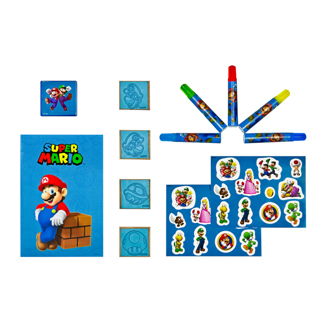Super Mario - Stempelset