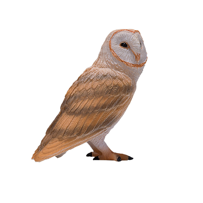 Besttoy - Schleiereule - sitzend - Spielfigur