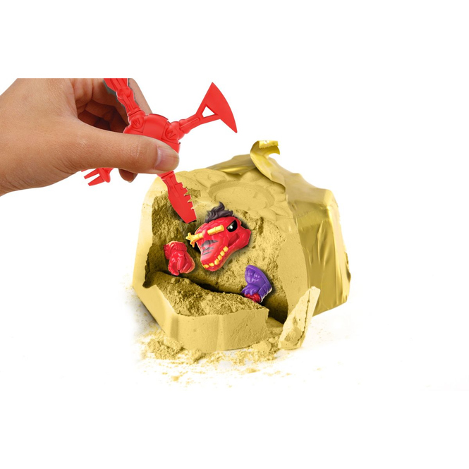 Treasure X Dino Gold - Dino Ei mit Figur - 1 Stück