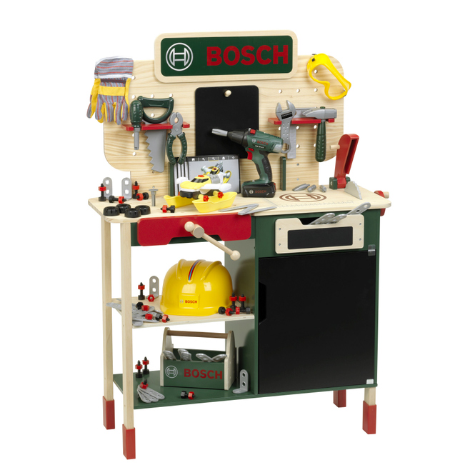Bosch - Werkbank aus Holz