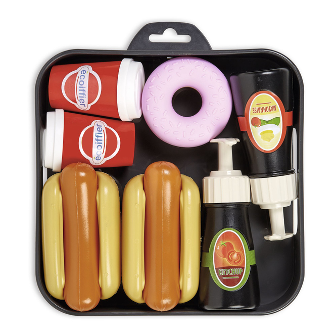 Hot Dog Menü - Spielset - 10 Teile