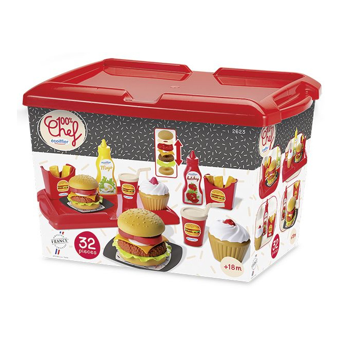 Hamburger - Spielset - 32 Teile