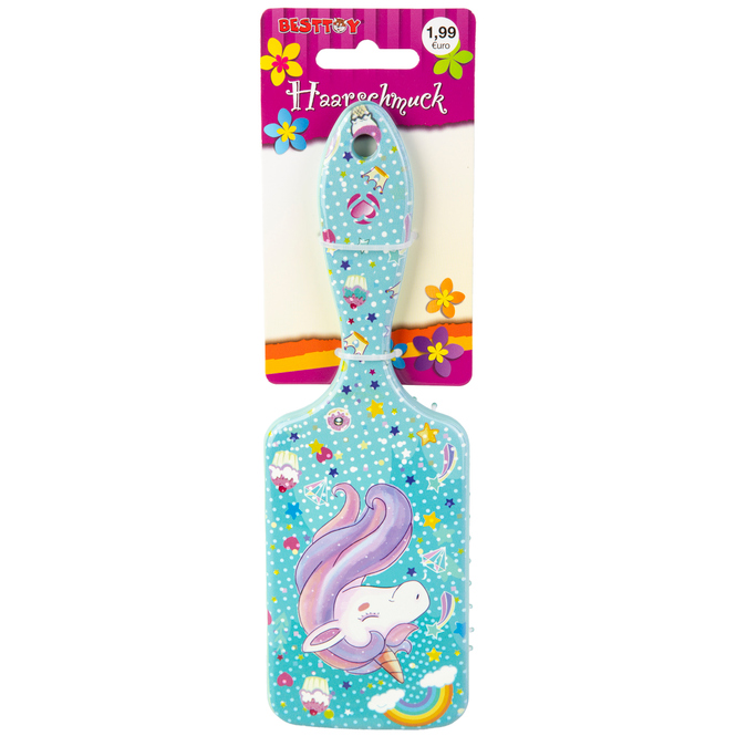 Besttoy - Haarbürste - Einhorn - 1 Stück