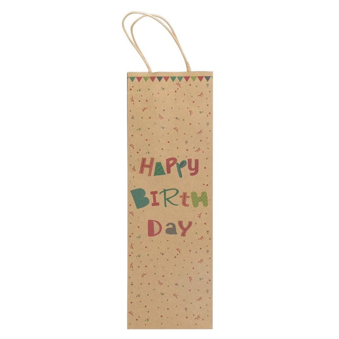 Thumbnail - Flaschentasche - Happy Birthday