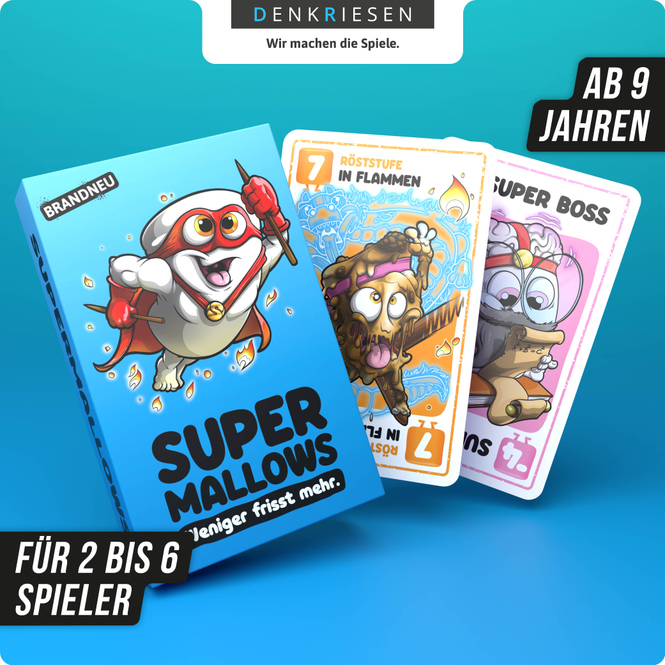 Supermallows - Weniger frisst mehr - Das Kartenspiel