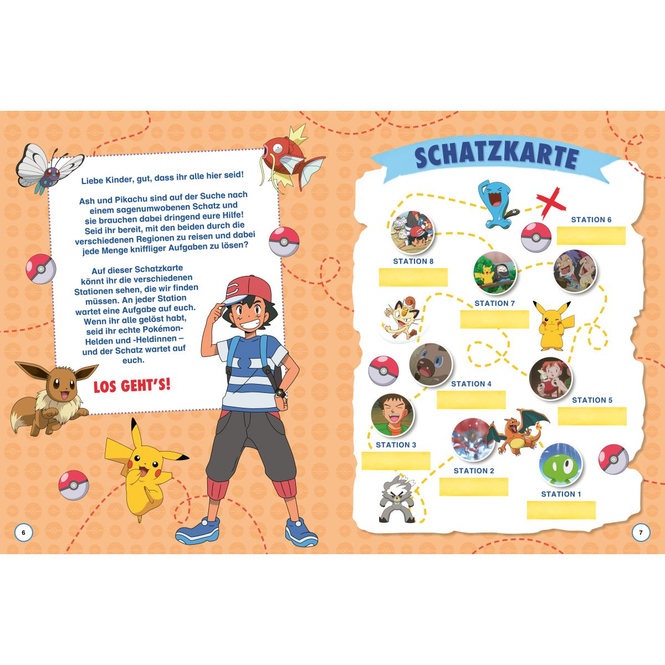 Pokémon - Meine Schnitzeljagd - Alles für den Kindergeburtstag!