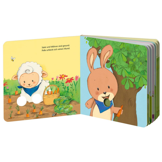 Ohren wackeln, Beine zappeln - Mein Fingerspielbuch