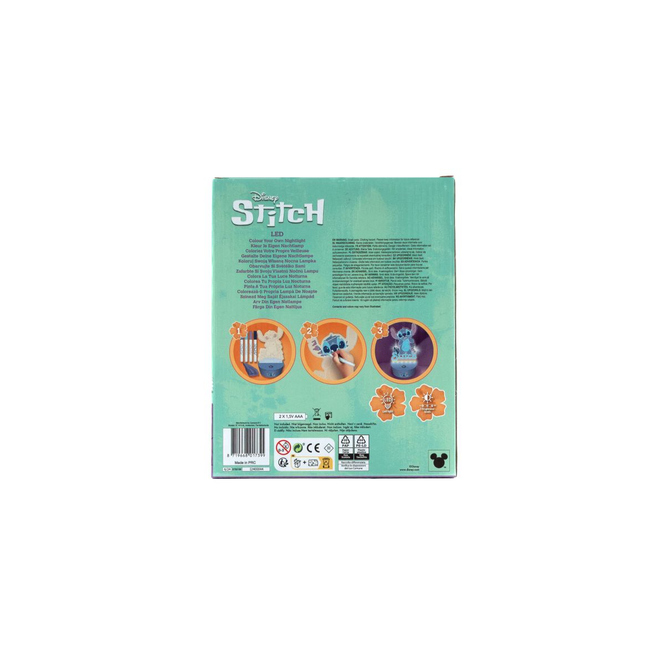 Disney Stitch -LED Nachtlicht - zum selber bemalen