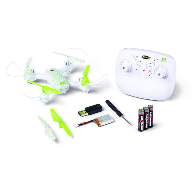 RC Quadrocopter 210 - X4 - weiß-grün