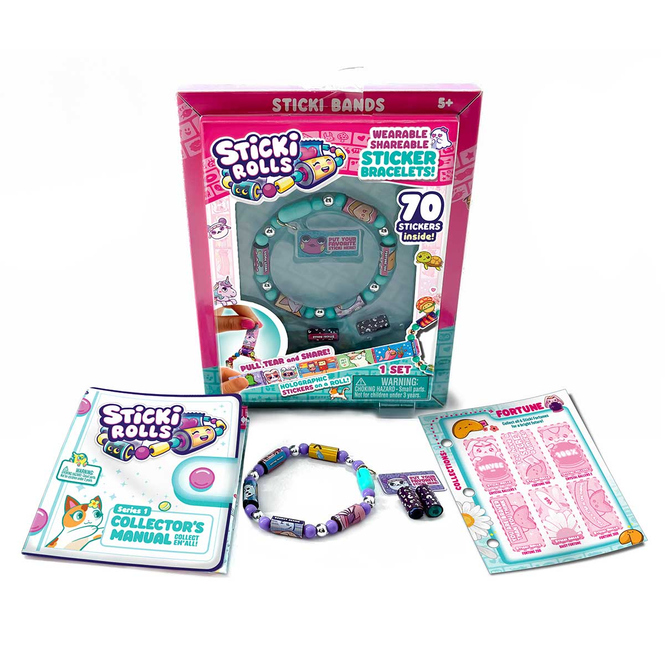 Sticki Rolls - Sticker-Armbänder inkl. 70 Sticker