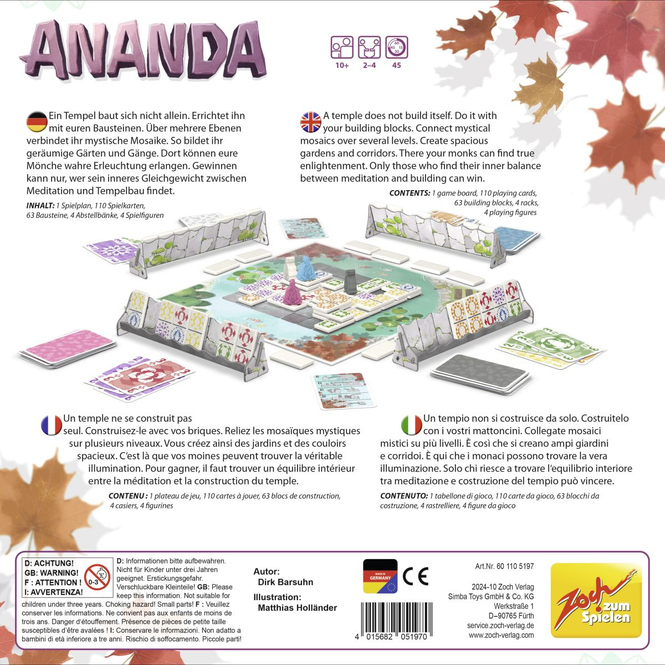 Ananda - Du baust es auf, und es dich auch