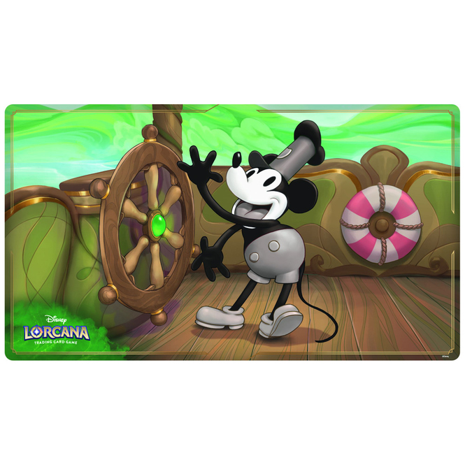Disney Lorcana -Micky Maus - Spielmatte für Sammelkarten