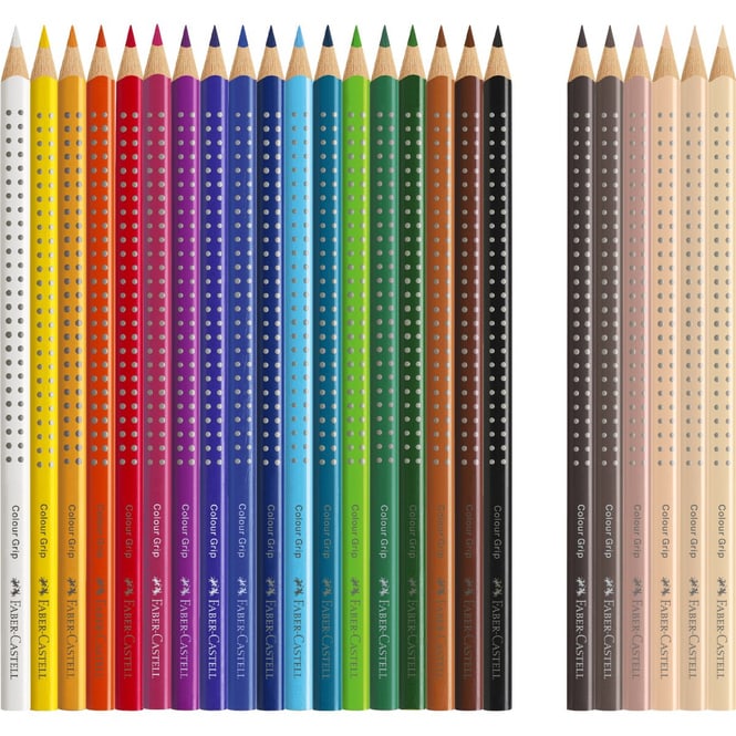 Buntstifte Set - Skin Tones - 24-teilig