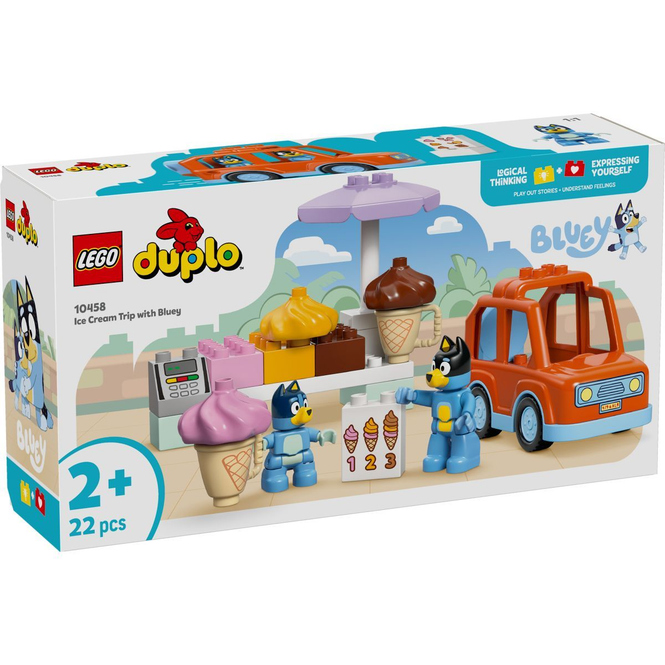 LEGO® Bluey 10458 - Ausflug zur Eisdiele mit Bluey