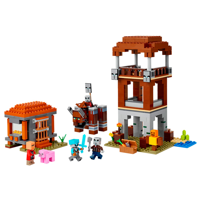 LEGO® Minecraft™ 21278 - Ein Verwüster am Plünderer Außenposten