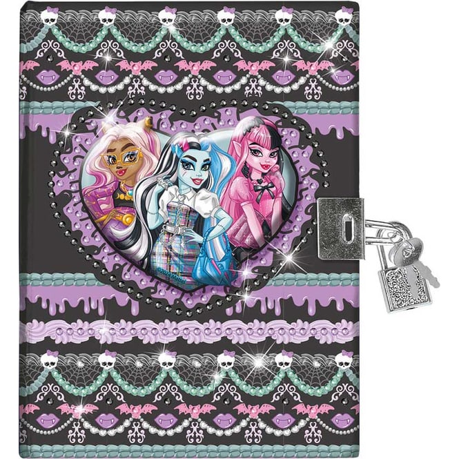 Monster High - Diamond Paint Tagebuch