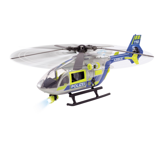 Giant Police Helikopter - mit Trage und Seilwinde - ca. 54 cm