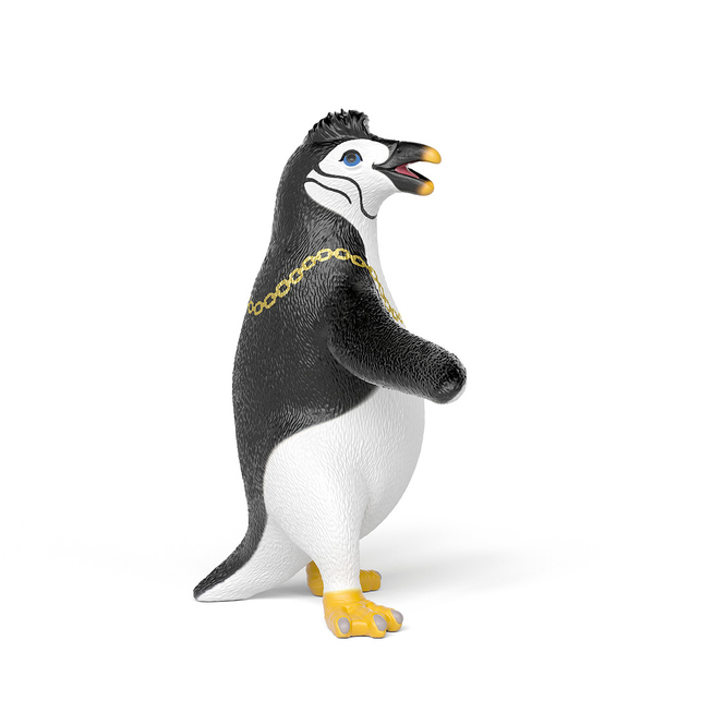 schleich® - Die Schule der magischen Tiere - Juri der Pinguin mit Goldkette - 14958
