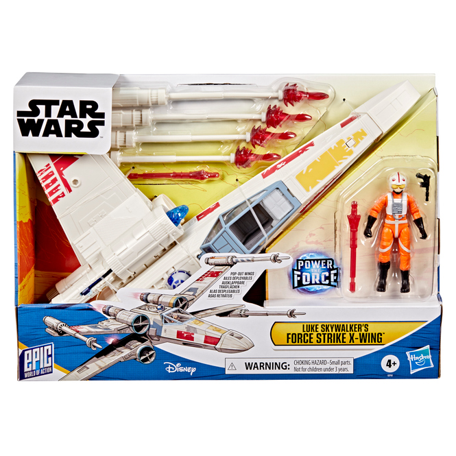 Star Wars - Figur - Luke Skywalker - Force Strike X-Flügler