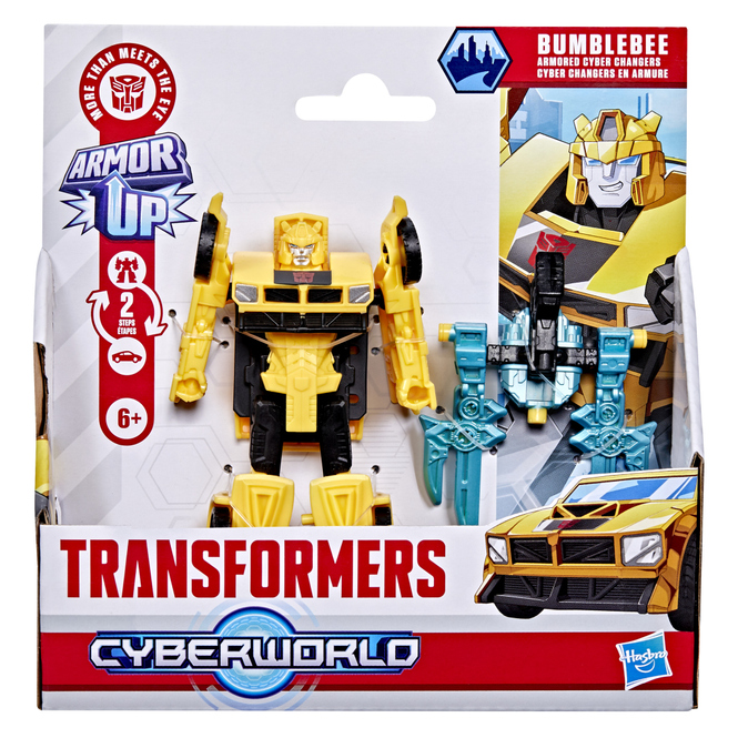 Transformers - Figur - Cyber Changers - Armored - 1 Stück