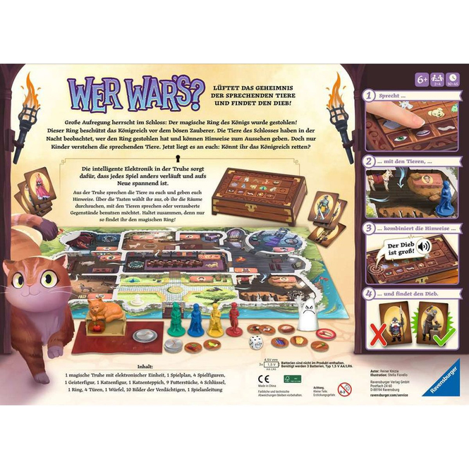 Wer war's? - Spiel