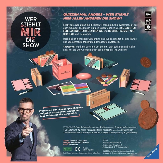 Wer stiehlt mir die Show?