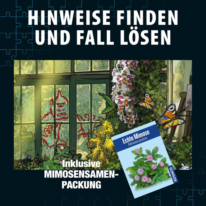 Die drei ??? - Krimipuzzle - Die Blüte des Verderbens - 300 Teile