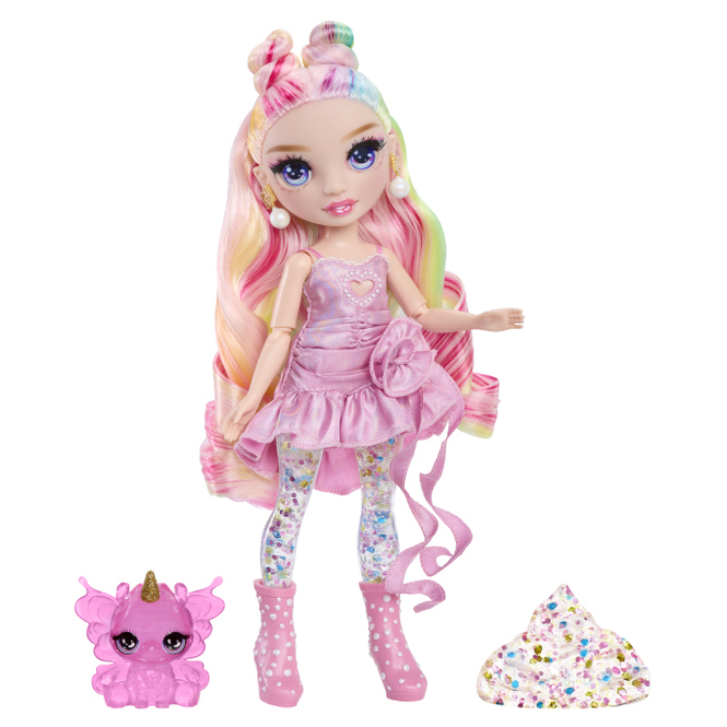 Rainbow High - Rainbow Shimmers mit Slime - Modepuppe Bella