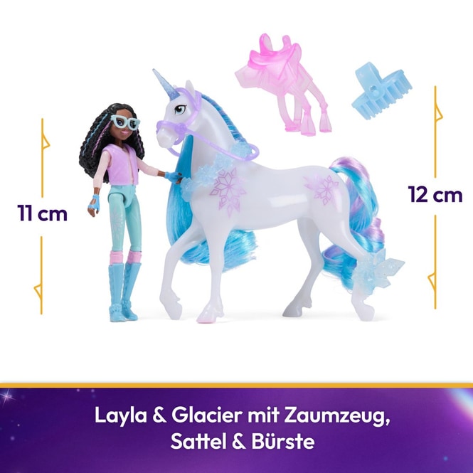 Unicorn Academy® - Layla und Einhorn Glacier - Spielset