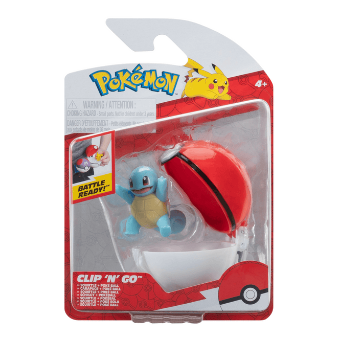 Pokémon - Spielset - Schiggy - Clip 'N' Go
