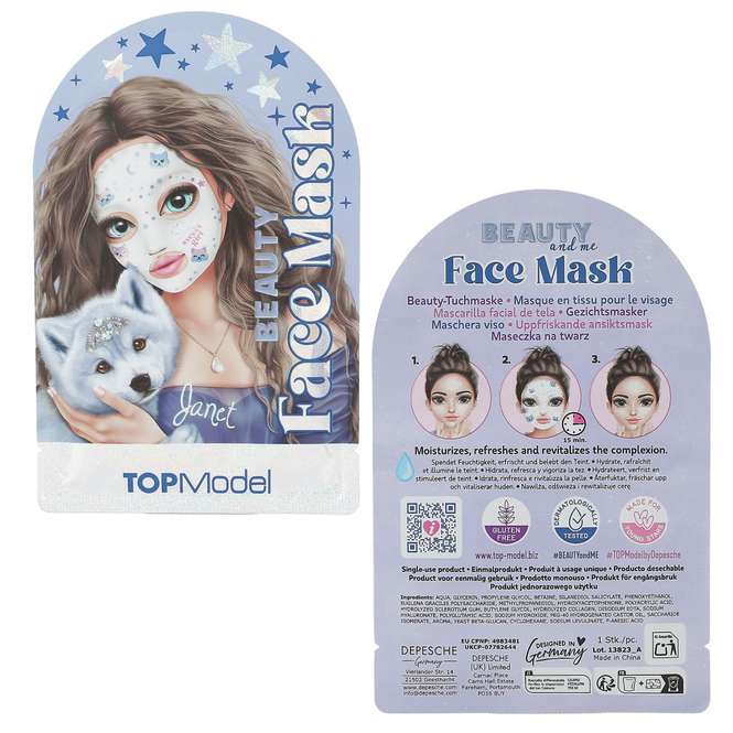 TOPModel - Beauty Tuchmaske - BEAUTY and ME