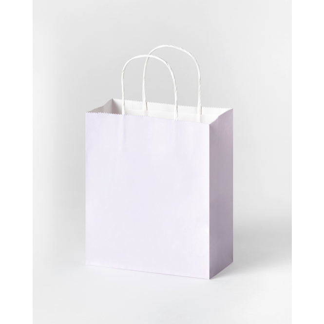 7 Papiertüten zum Basteln - Pastell - Größe M